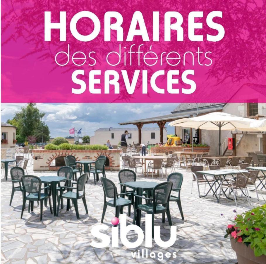 Mobil Home Tout Confort Ideal Pour 4 Personnes Dans Le Domaine De Dugny Camping 4 Etoiles, Proche De Blois, Du Zoo De Beauval Et Des Chateaux De La Loire Onzain Exterior foto